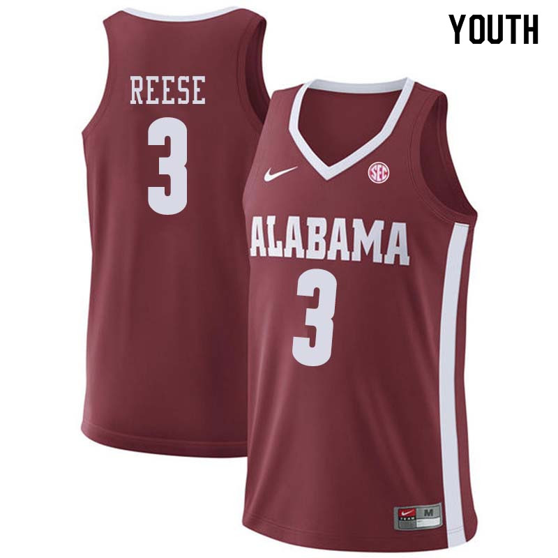 Youth #27 Donta Hall Alabama Crimson Tide College Basketball Jerseys Sale-Crimson